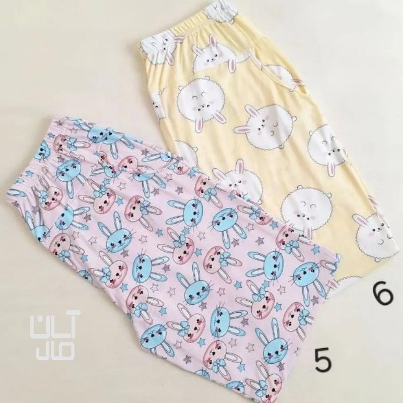 شلوار مخمل گیاهی زنانه فانتزی (مارال ساپورت)