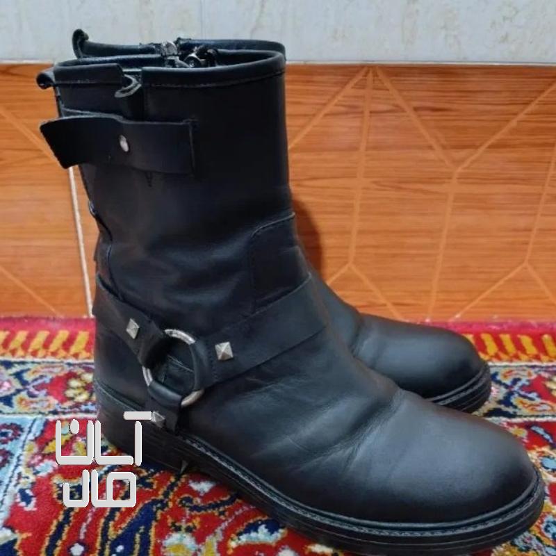 نیم بوت چرم