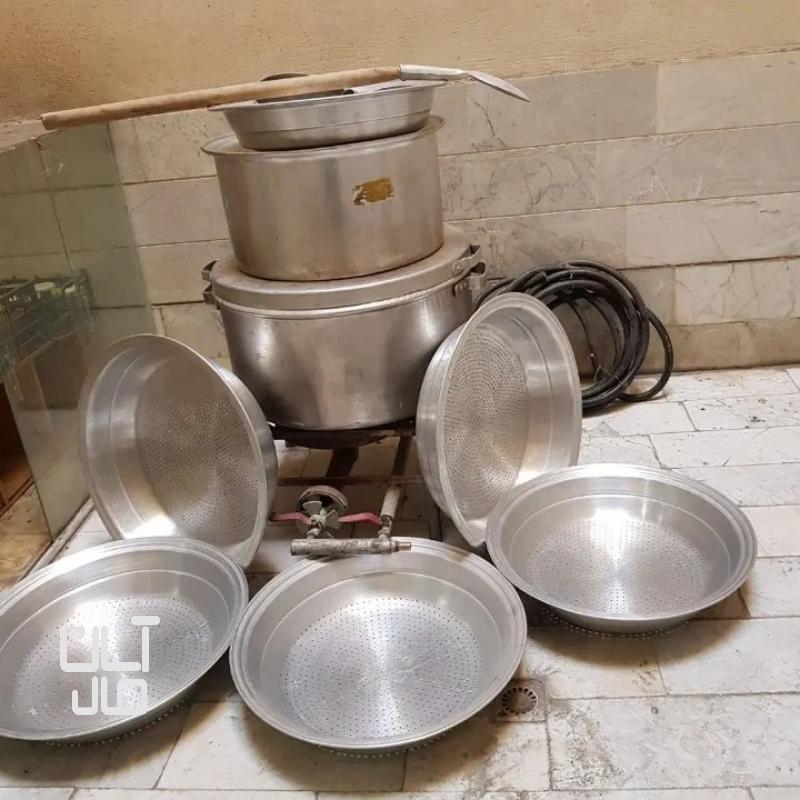 دیگ وآبکش واجاق