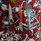 شانه قیچی قلاب بافی نو تمیز