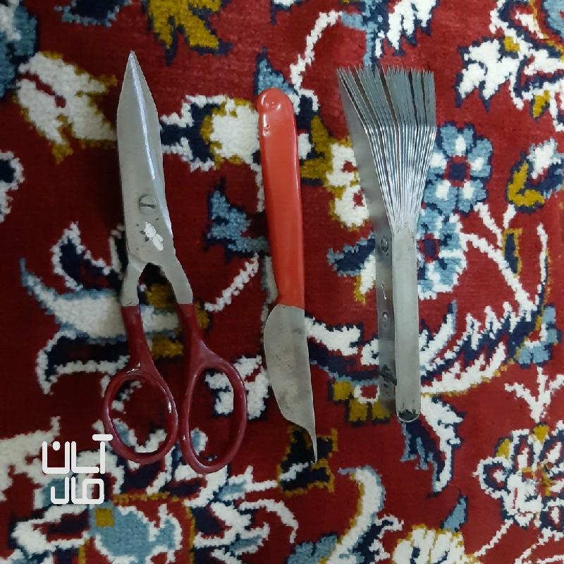 شانه قیچی قلاب بافی نو تمیز