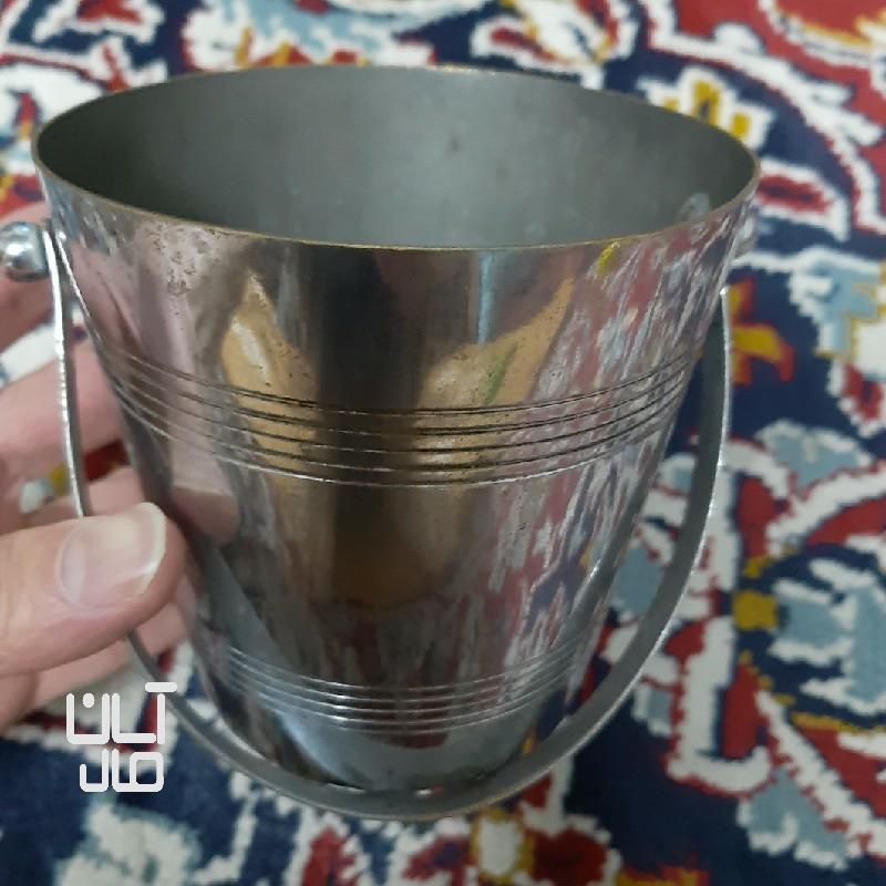 سطل کوچک قدیمی نو تمیز