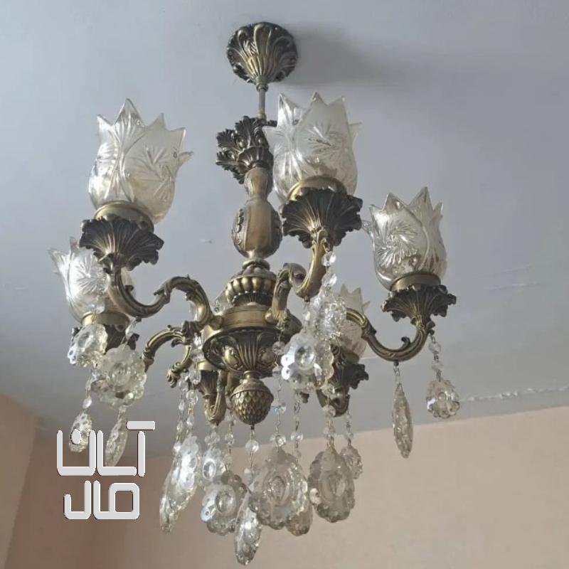 لوستر برنجی