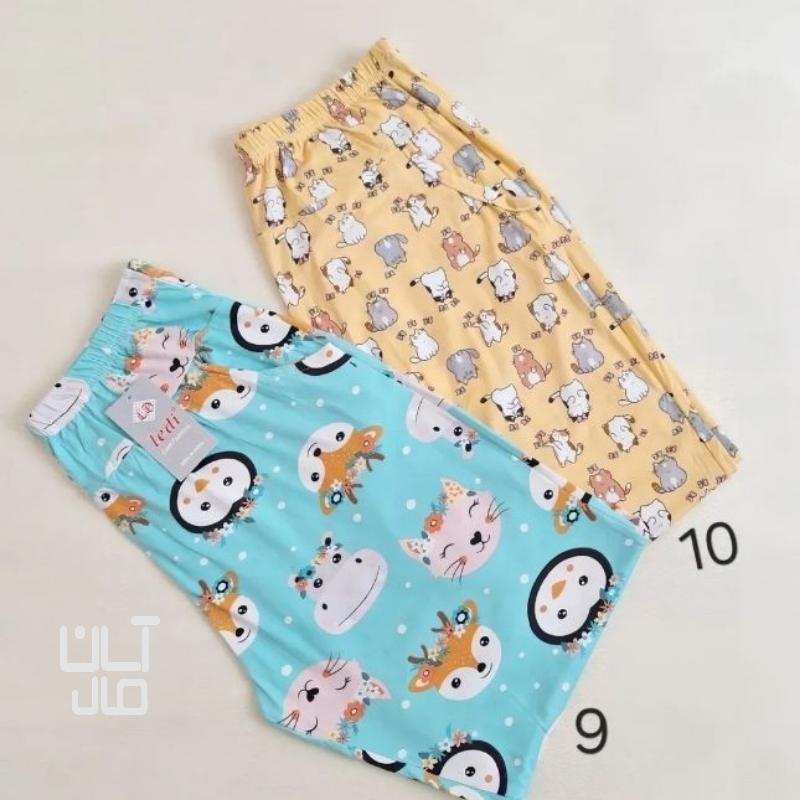 شلوار مخمل گیاهی زنانه فانتزی (مارال ساپورت)