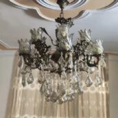 لوستر برنجی