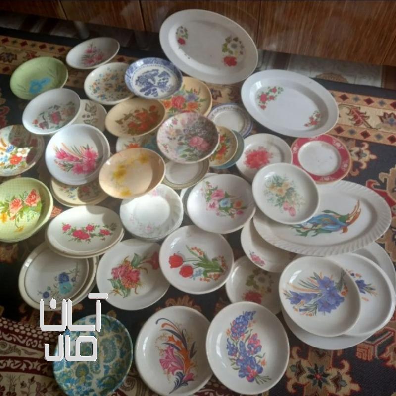 بشقاب ودیس ملامین