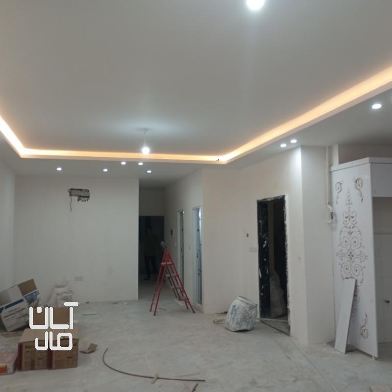 نقاشی ساختمان با دستگاه پیشرفته ایرلس و بتونه تخصصی کناف