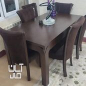 میز ناهارخوری ۶نفره چوبی