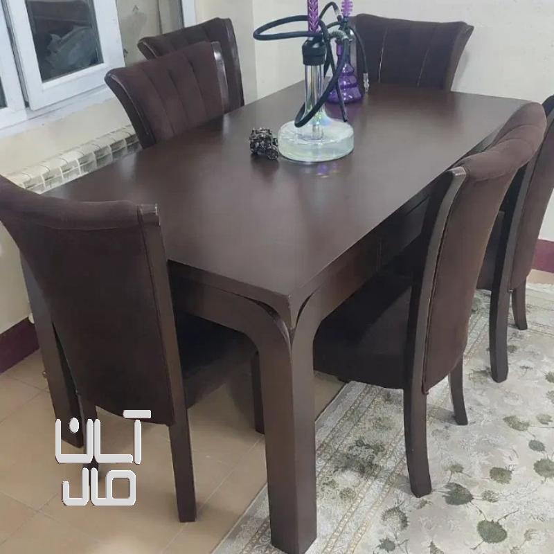 میز ناهارخوری ۶نفره چوبی