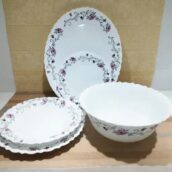 ظروف پارس اوپال گل بنفش