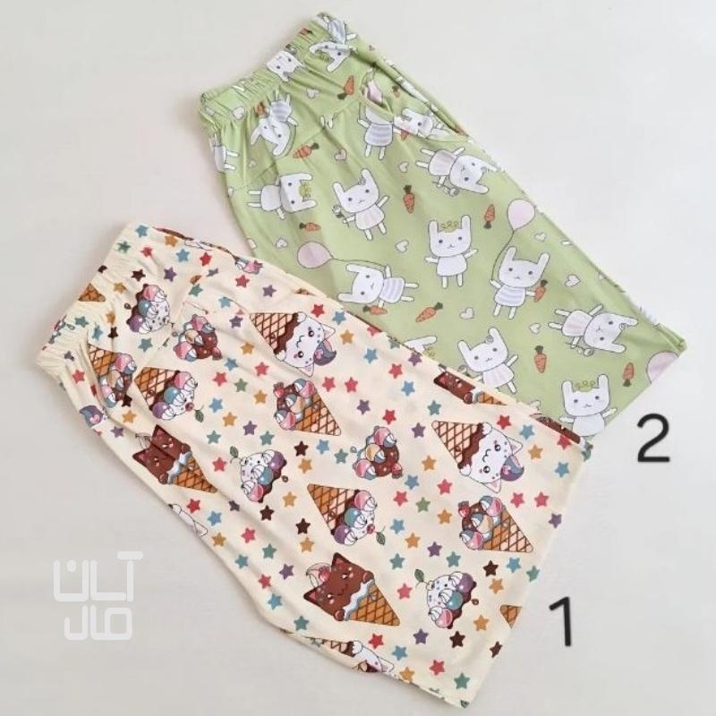 شلوار مخمل گیاهی زنانه فانتزی (مارال ساپورت)