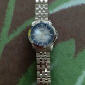 ساعت طلایی مردانه نو تمیز