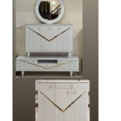 آینه و کنسول طرح کلاسیک