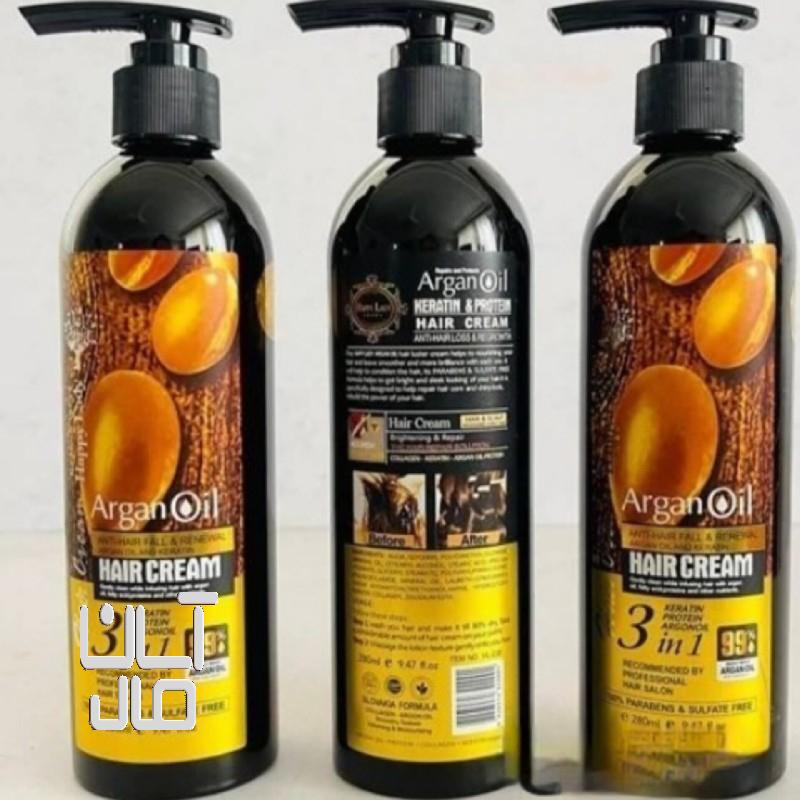 کرم مو آرگان بیرون حمام برند (هپی لیدی)