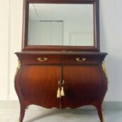 آینه کنسول چوبی