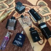 شیشه خالی ادکلن عطر نو تمیز